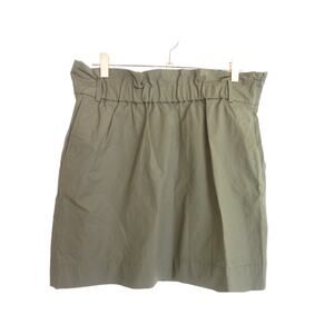 NWT Banana Republic Elastic Waist Skirt Size 10 Stretch Side zip